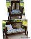Mission Furniture Chair And Settee Tiger Oak Slat Back Early 1900's
