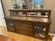 Mission Arts & Crafts Buffet Antique Tiger Oak Sideboard Cabinet Wood Mirror
