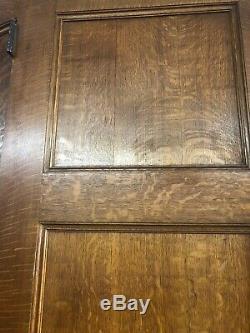Old Tiger Oak Spanish Interior Door Arts And Crafts Craftsman Style