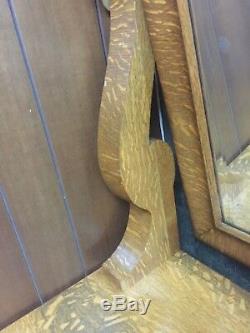 On Sale Now! Antique Empire Dresser Tiger Oak Original Mirror