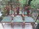 Set Of 6 Antique Dining Chairs Victorian