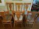 Set Of 6 Antique Dining Chairs Quartersawn Tiger Oak