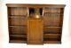 Solid Oak Bookcase, Open Bookcase, Victorian Tiger Oak, Scotland 1890, B1192