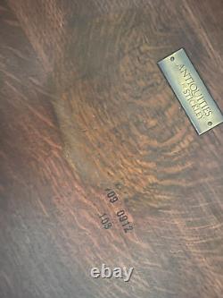 Stickley Antiquities Collection Harvest Table Quarter Sawed Tiger Oak Flip Top