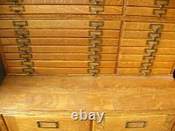 Tiger Oak Document Cabinet good Antique cond. American Sectional Co Minnesota