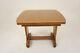 Vintage Art Deco Tiger Oak Pull Out Draw Leaf Kitchen Table Scotland 1930 H1254