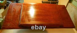 Vintage Beautiful Singer Treadle Sewing Machine Tiger Oak Table Top withBelly