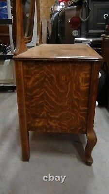 Vintage tiger oak dresser
