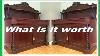 What Is It Worth For An Antique Victorian Cedar Carved Chiffonier Sideboard